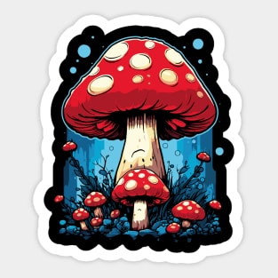 Toadstool Sticker